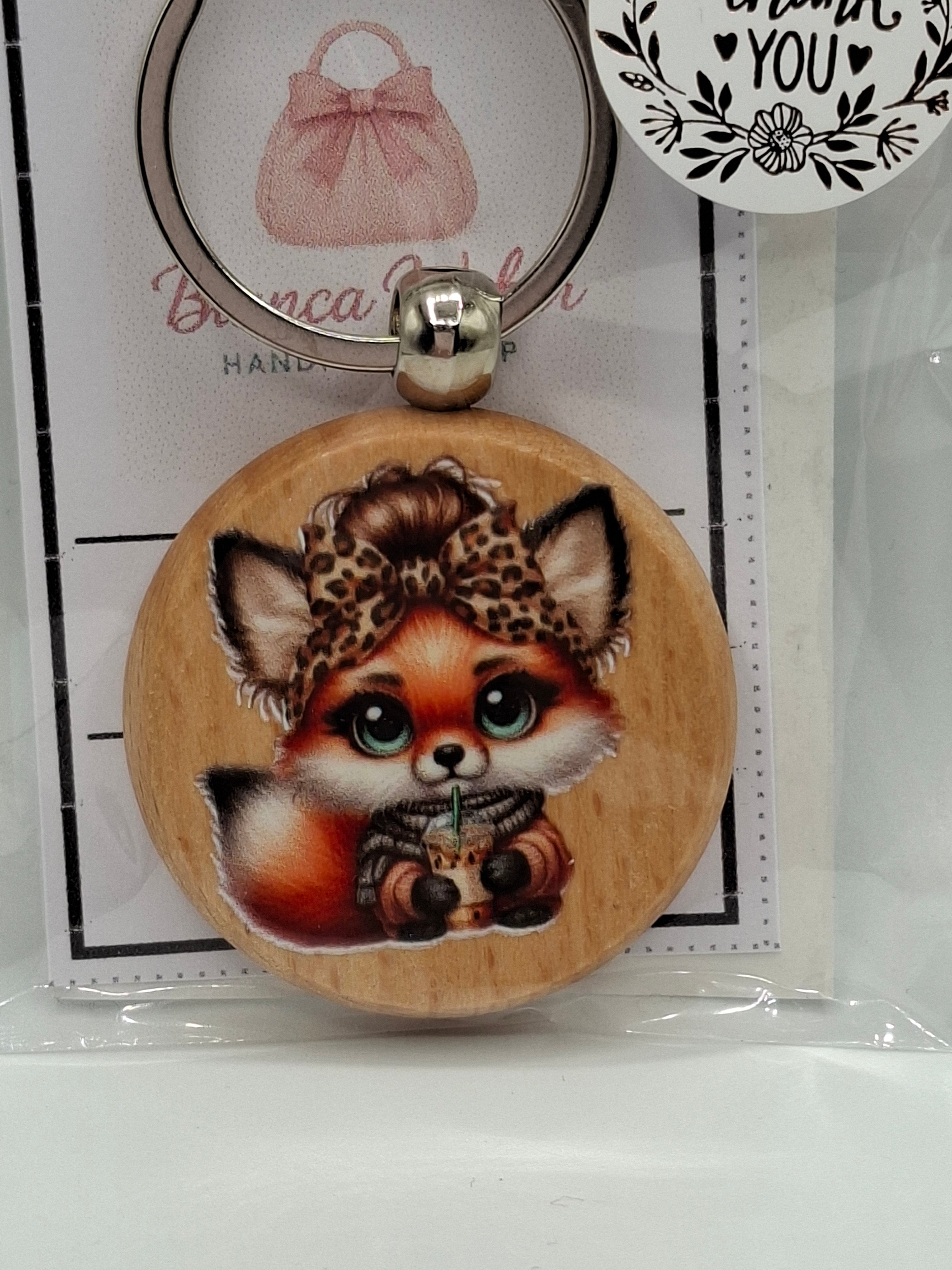 Schlüsselanhänger Fuchs 09