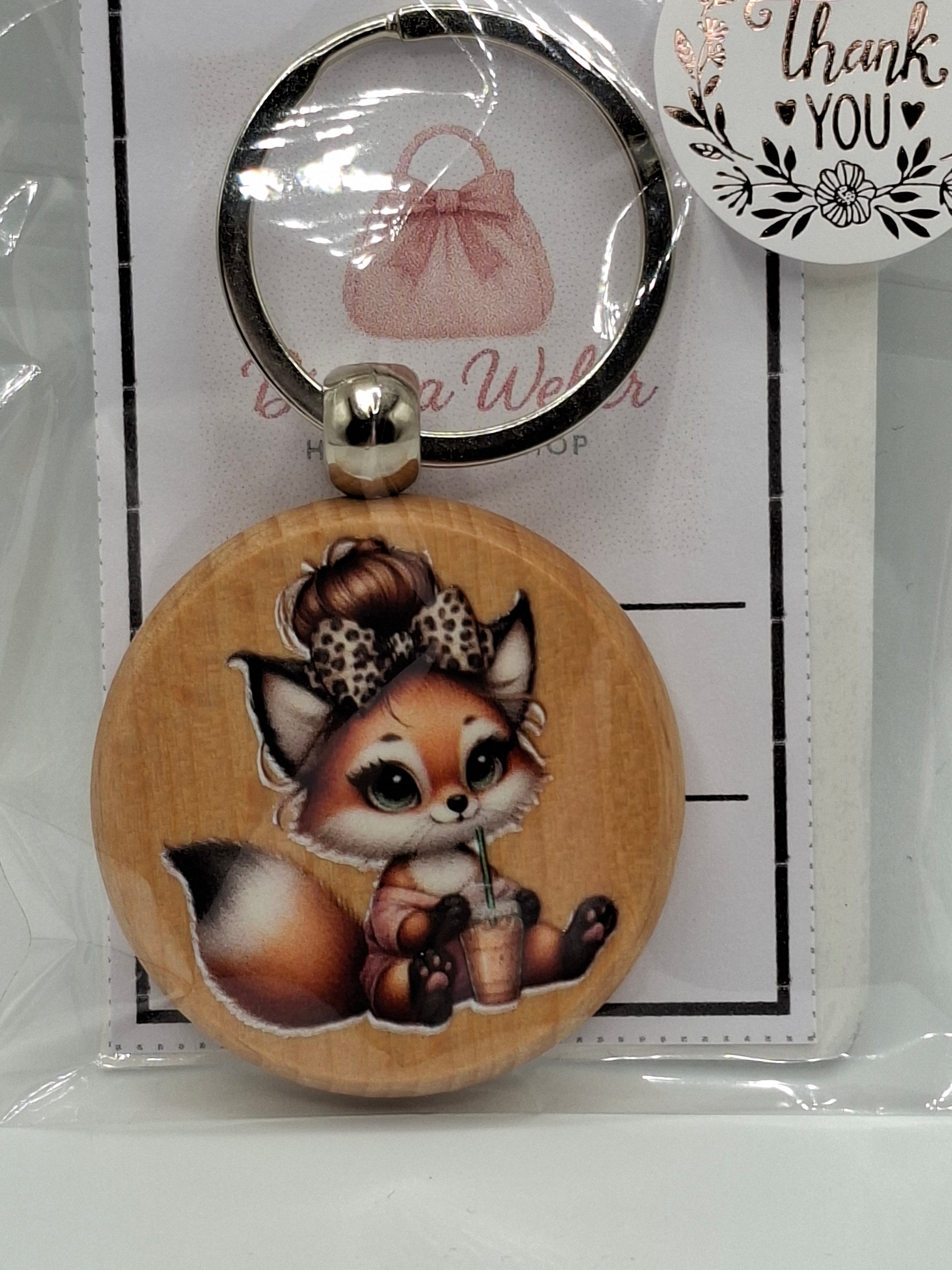 Schlüsselanhänger Fuchs 07